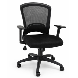 כסא משרדי דגם אלפא שחור