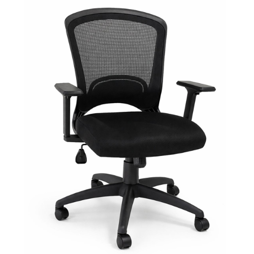 כסא משרדי דגם אלפא שחור