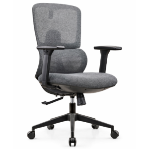 *כסא עבודה משרדי דגם פויינט אפור כהה