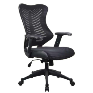 *כסא עבודה משרדי דגם סמארט שחור